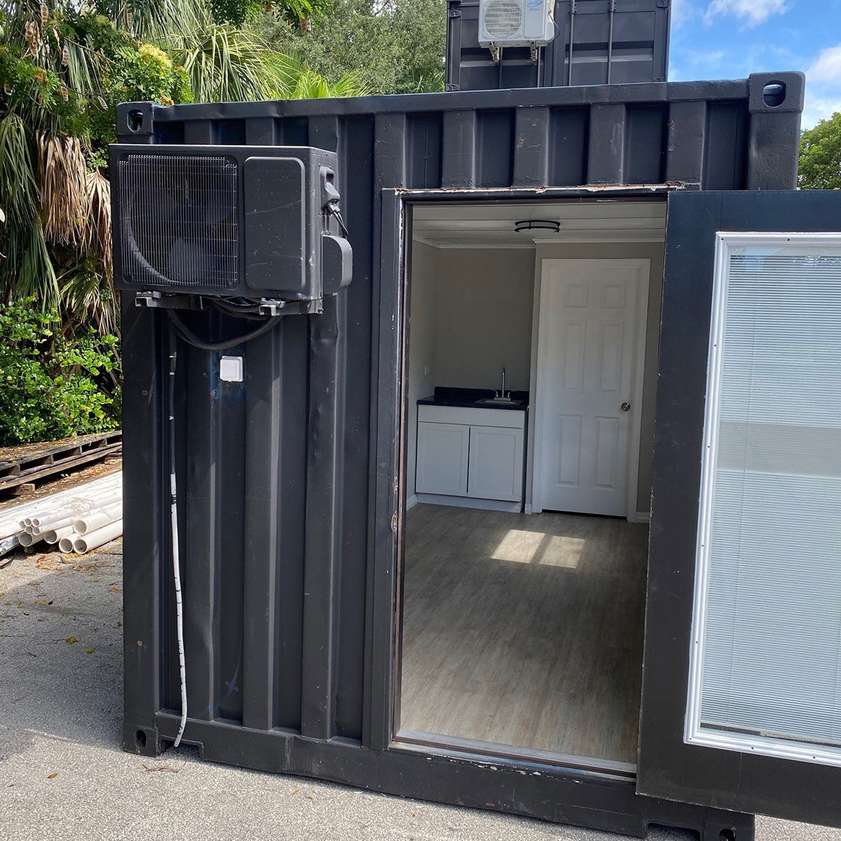 20' Office Containers with Bathroom & Kitchenette MONTHLY RENTAL