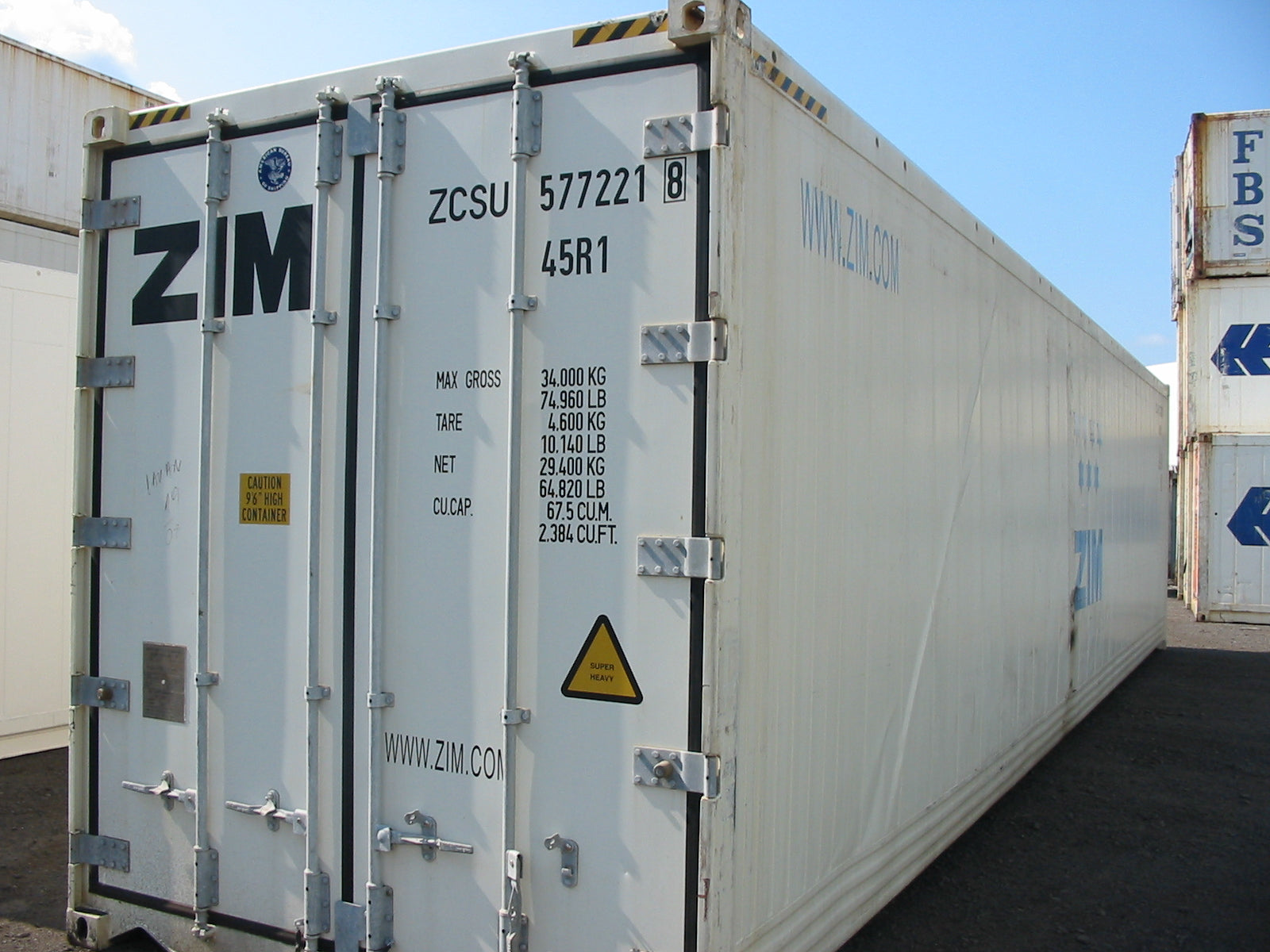 40' Reefer Container MONTHLY RENTAL