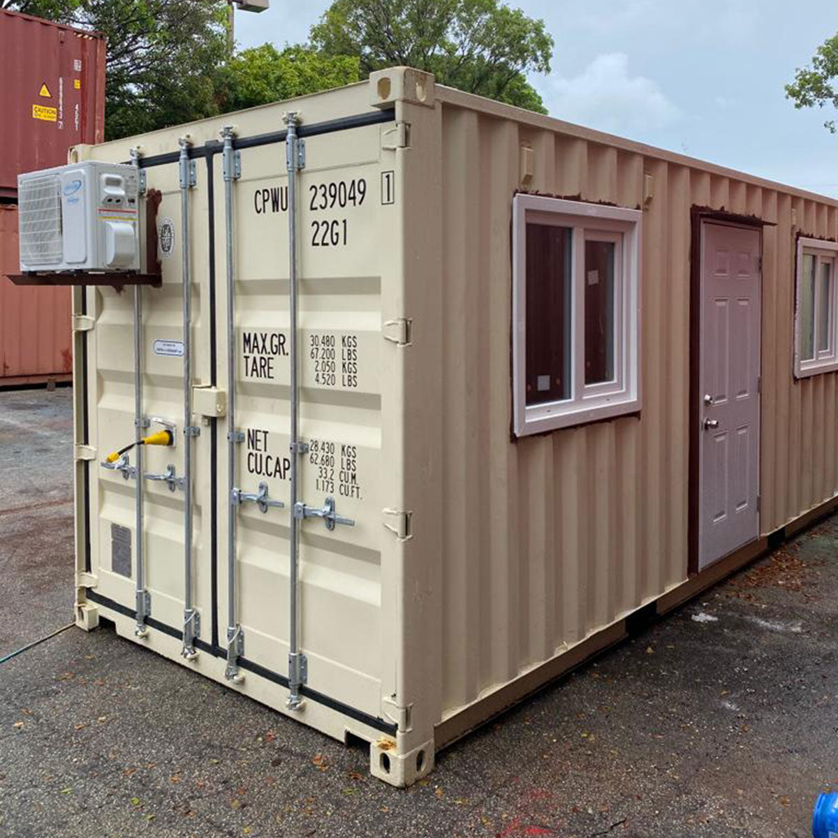 20' Office Containers MONTHLY RENTAL